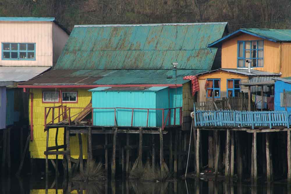 41 - Chile - isla de Chiloe, Castro